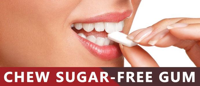Chew Sugar-Free Gum