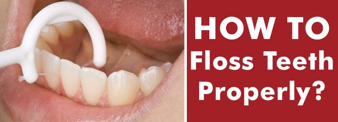 Floss Teeth Properly Berwick